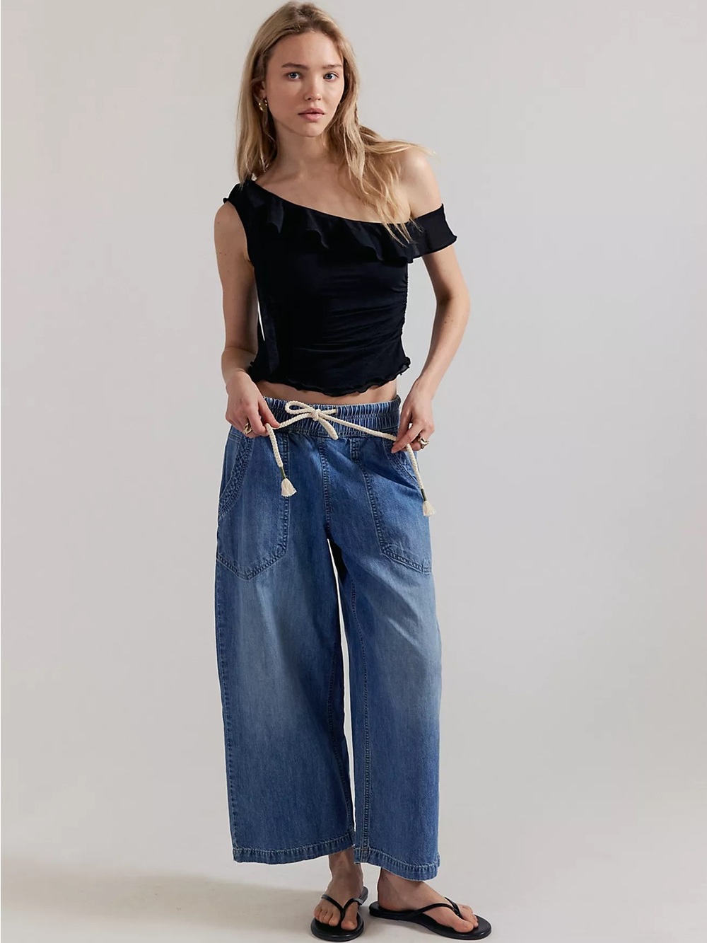 We the Free Easy Pull on Barrel Pant